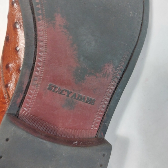 Stacy Adam Men's Leather Dress Shoes Size 10.5M - Picture 10 of 16
